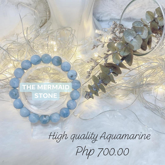 High Quality Aquamarine Bracelet (The Mermaid Stone)