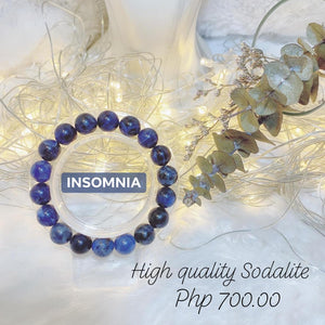 High Quality Sodalite Bracelet (Insomnia)