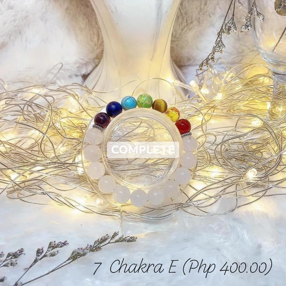 7 Chakra Complete Bracelet (E)