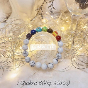 7 Chakra Complete Bracelet (B)