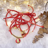 Lucky Year of The Ox Red String Bracelet