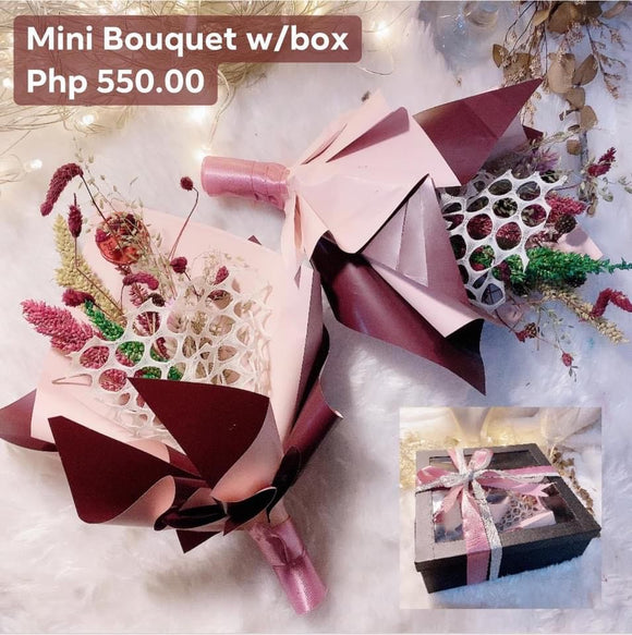 Bouquet with Box (Valentines)