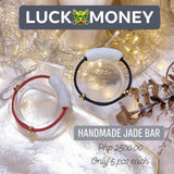 Hand Made Jade Bar Bracelet