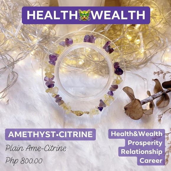 Amethyst and sale citrine bracelet