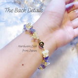 Amethyst and Citrine Gold Dragon Bracelet