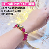 Color Changing Dragon in Viva Magenta Jade